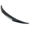 M4 Style Carbon Fiber Look Rear Trunk Spoiler For BMW 4 Series F33 Convertible 2014-2020 ABS Plastic Rear Tail Spoiler Wings
