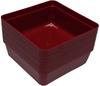 Wakaizumi Lacquerware Heavy Box inch Heavy For 4 Cores Block 4 Red Divider, 6.5 Box, (Medium) Divider, H-151-42 -