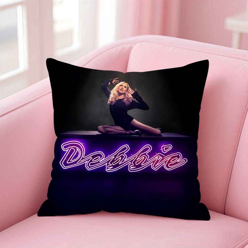 DDebbie GGibson Cushion Cover Pillow Case Soft Friendly Fabric Concealed Zipper