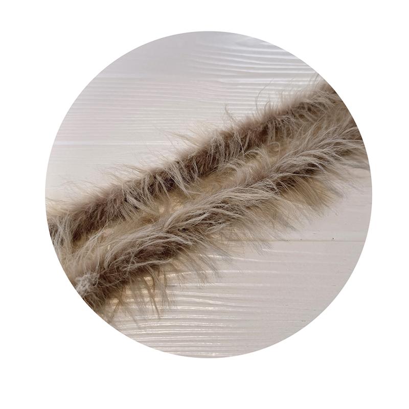 1 шт., ручная работа, плюшевые длинные волосы соболя, витая палочка, шерсть, щенок, кукла, материалы, игрушки, новинка