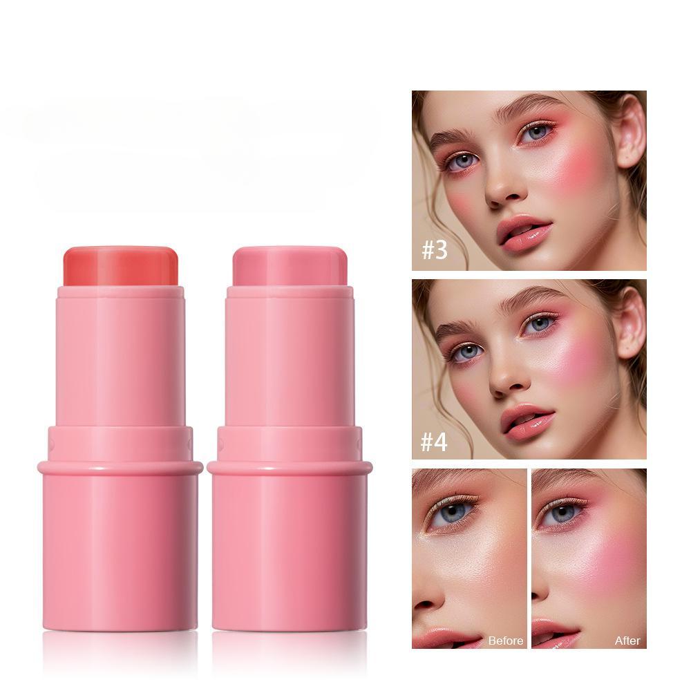 5 Colors Of Water Gloss Powder Blusher Stick Naturally Brighten The Silhouette And Create A Perfect Makeup