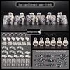 Совместимые кубики Lego Микрофигурки Призрачные Военные Спецназовцы - Вооруженные Силы для Мальчиков Конструктор для Сборки