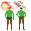 Colorful Long Sleeve Super Mario Jumpsuit 3d Printed Cosplay Outfit For Halloween Fun