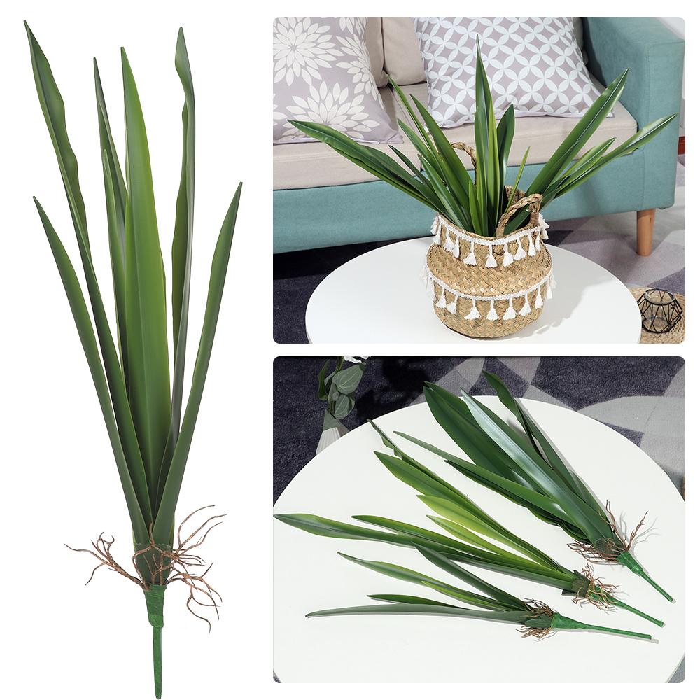 Модные искусственные украшения Высококачественный силиконовый на ощупь Садовые искусственные листья орхидеи Симуляция