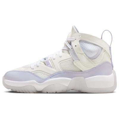 Jumpman Two Trey Белый Лавандовый Фиолетовый (Женский) Женские кроссовки FB7166-511