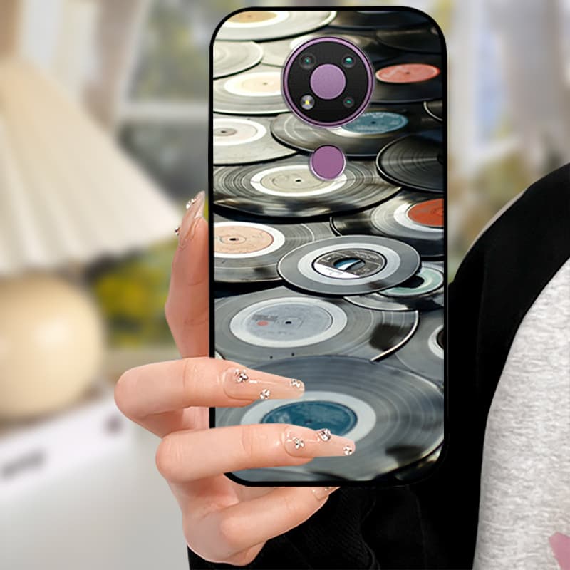 Capa For Nokia 5.4 Cases Black Silicon Soft TPU Phone Case For Nokia 5.4 5.1 7.1 Protective Camera Coque Nokia5.4 Back Shells