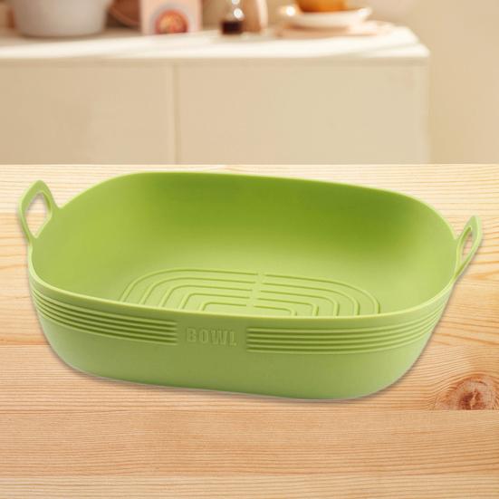 Противень для выпечки в духовке, устойчивый к высоким температурам, с ушками, не допускающий ожогов, запеченный рис, кухонная миска для выпечки в микроволновой печи, кухонные принадлежности