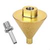 Beveling Chamfer Bit 38mm Drill Sturdy for Existing Holes Enlarging Shaping Trimming Marble