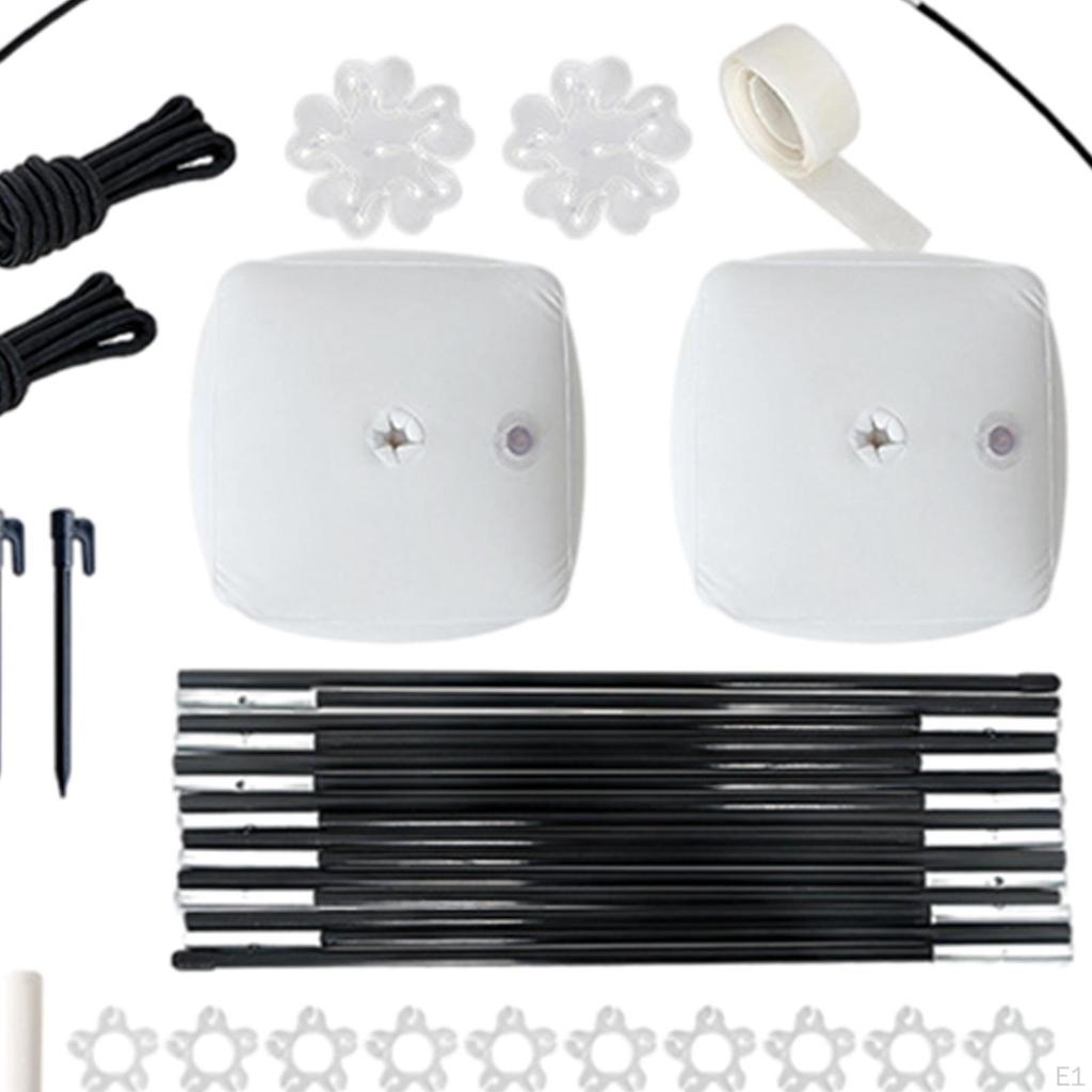 Праздничный складной комплект арки из воздушных шаров с подставкой на день рождения