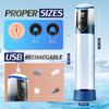 IPX7 Waterproof Electric Penis Pump for Enlargement Man Vacuum Pump Enlargement Extend Pump 5 Suction Levels 2 Silicone Sleeves