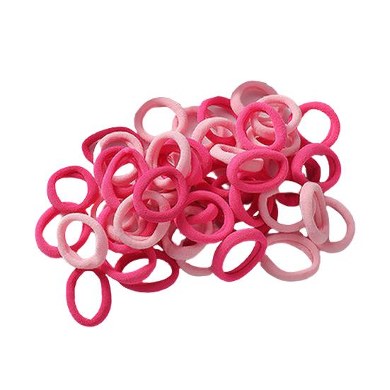 100 шт. маленькое кольцо для волос ярких цветов, плотные, Изысканные детские высокоэластичные простые веревки для волос, аксессуары для волос