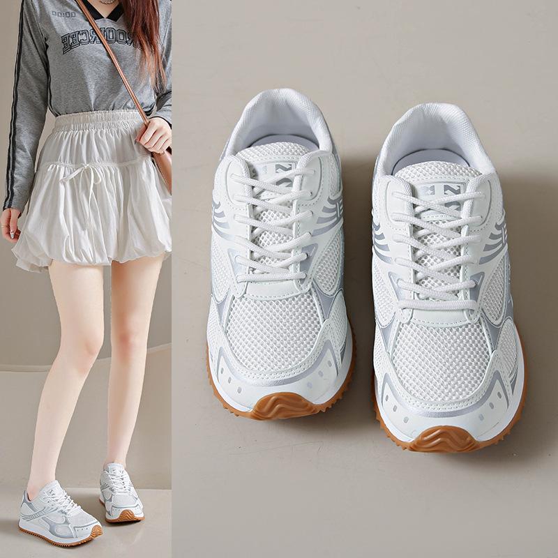 Mesh breathable women's new versatile casual sports shoes fashion running women's shoes