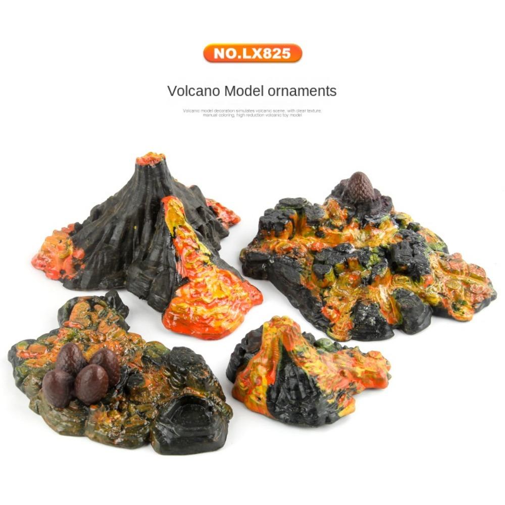 Realistic Volcano Mini Volcano Toys Model Toy Realistic Mini Volcano  Boys Gift