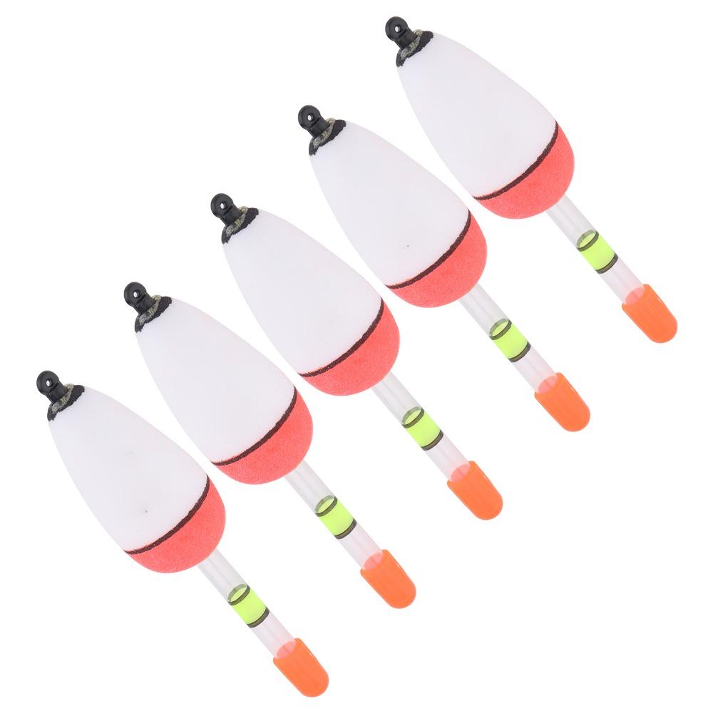 5PCS Long-range Casting Fishing Slip Bobbers EVA Foam Fishing Bobbers Fish Floats Sea Fishing