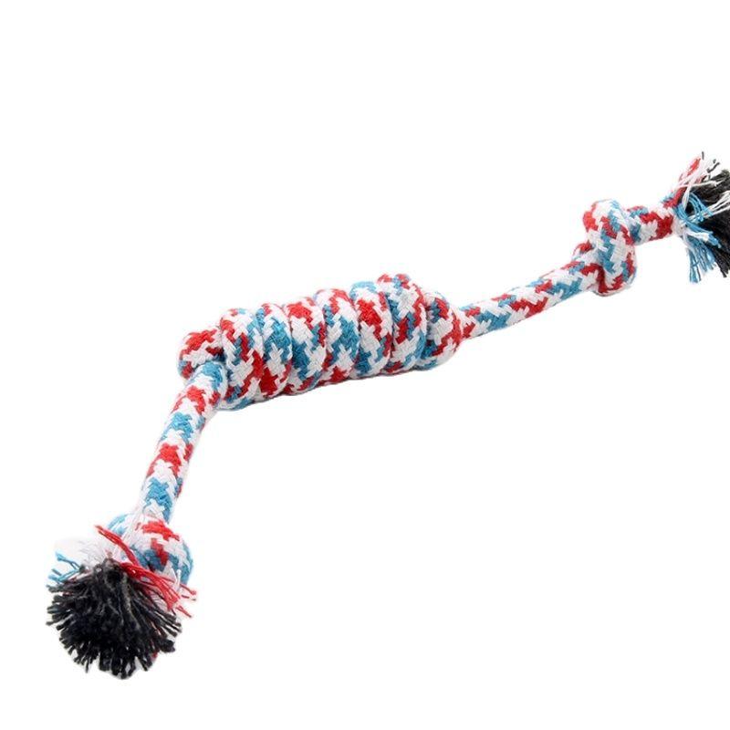 Игрушка для жевания в виде веревки для собак, для дрессировки на открытом воздухе, веселых игр, игрушек для кошек и собак, для больших и маленьких собак, прочная плетеная веревочная игрушка, антистрессовая игрушка-фиджет
