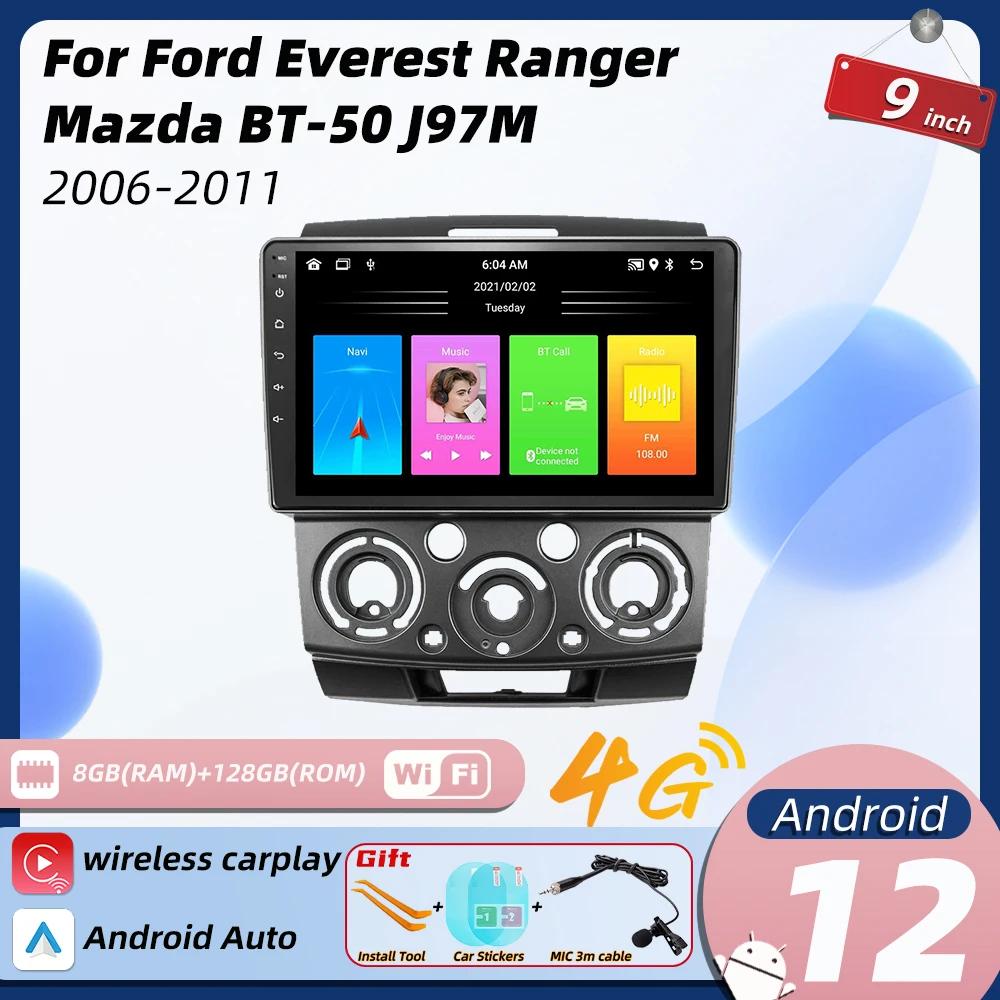 Car Stereo for Ford Everest Ranger Mazda BT50 BT-50 2006-2011 2 Din Android Radio Screen Multimedia Player Autoradio Head Unit
