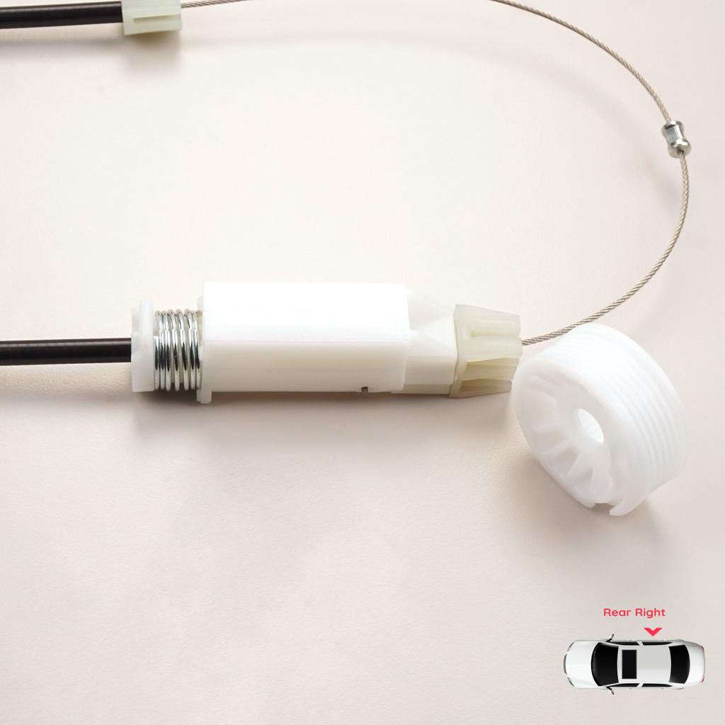 ESC Auto Parts EWR1230 Комплект для ремонта электростеклоподъемника заднего правого борта для A5 S5 Coupe 2008-2013