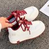 Spring and Autumn New Fashion Versatile Leather Panel Shoes Women's Platform Muffin Sports Casual Shoes Women's