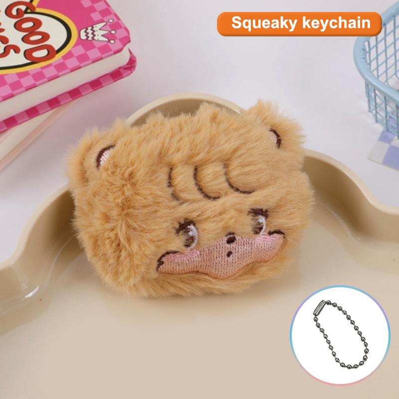 Милая кукла-писк брелок кулон креативная мультяшная брошь изысканный кавайный рюкзак украшения аксессуары для подруги подарки