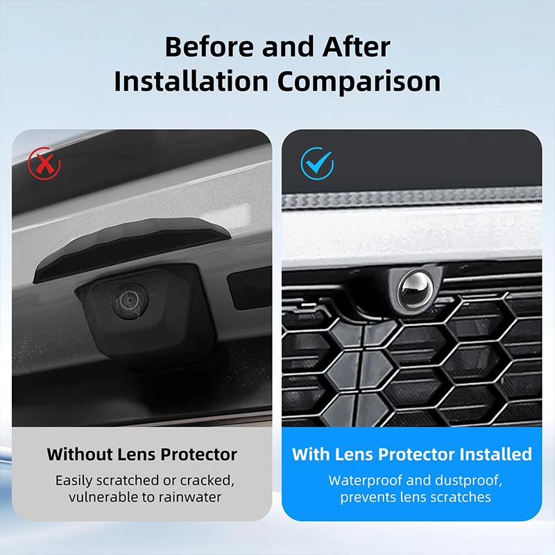 cfseh5 Tesla Car Camera Lens Protective Cover Accessories For Tesla Model 3 Model Y Model S Model X Cybertruck Juguete Roadster SpaceX