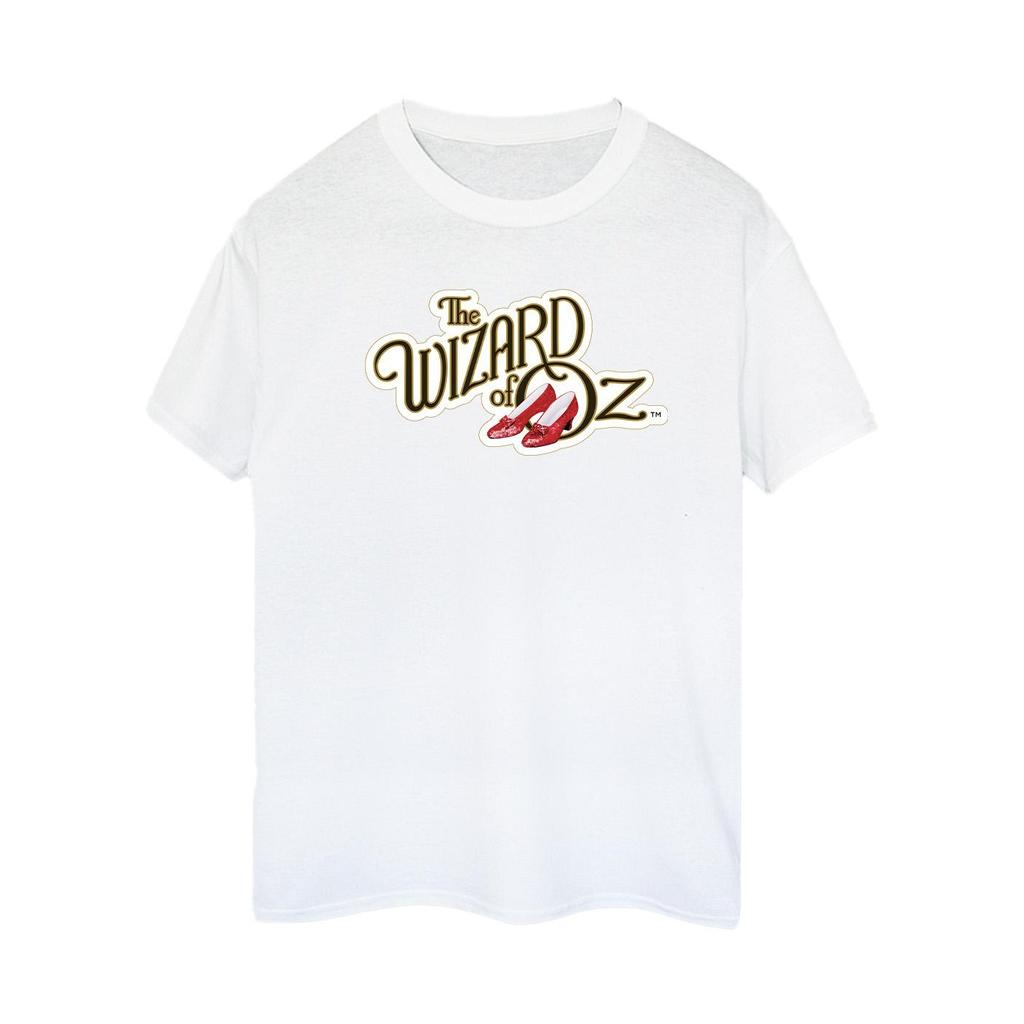 The Wizard Of Oz Womens/Ladies Shoes Logo Cotton Boyfriend T-Shirt