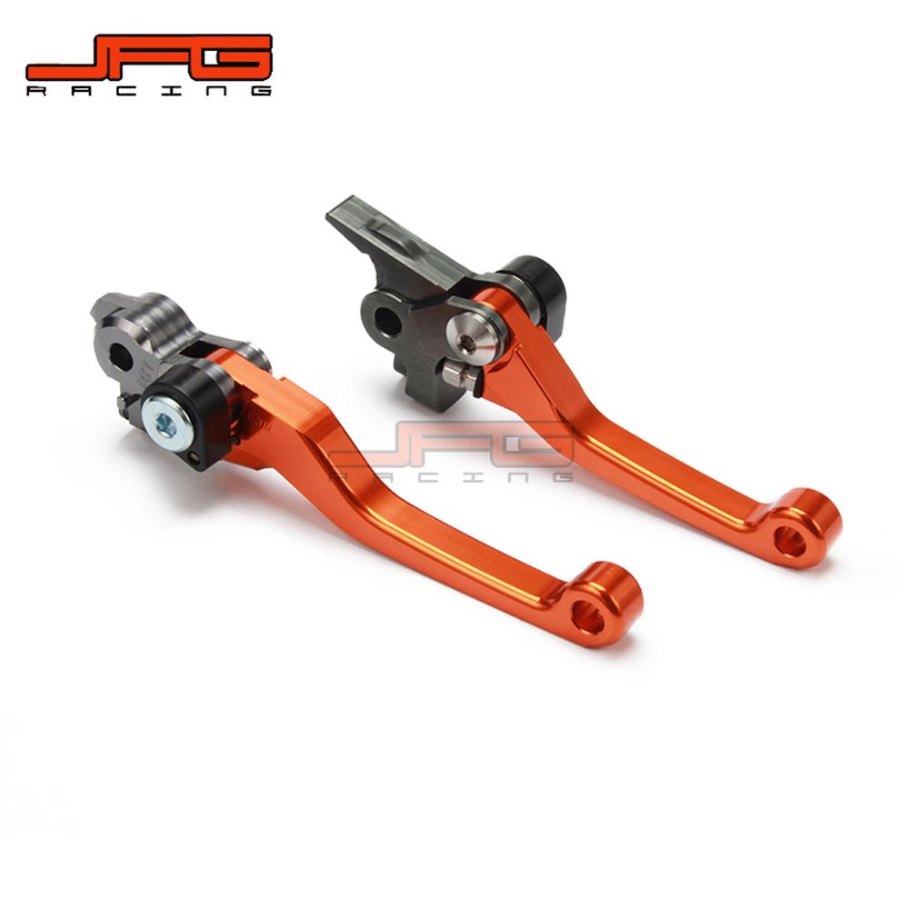 Adjustable Aluminum Clutch and Brake Levers for 125-200EXC/SX/XC-W Off-Road Motorcycles