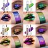 9-цветный металлический блеск для губ с эффектом хамелеона Lip Glzae High Shine Стойкая губная помада коралловых тонов для сценического и хеллоуинского макияжа