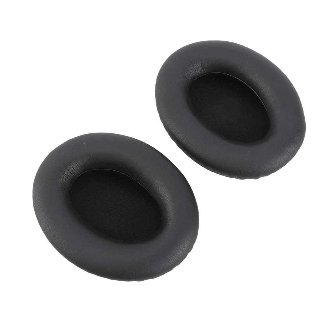 Replacement Ear Pads for Audio Technica ATH ANC7 ANC9 ANC27 ANC29 Headphones Sponge Earpad Cover Soft 2PCS Black