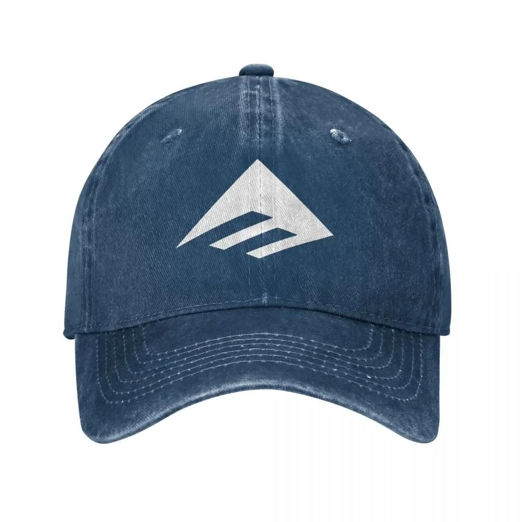 Rock Hiphop Skateboard Printing Retro Denim Washed Baseball Caps Unisex Cowboy Activities Hats Hip Hop Peaked Cap