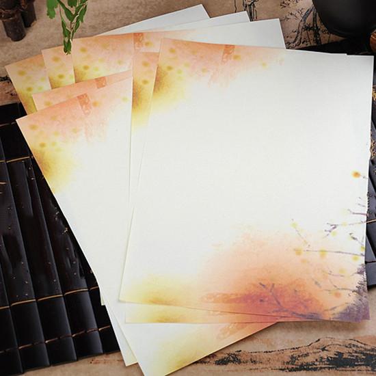 8Pcs Party Letter Paper Set Канцелярские принадлежности Школьный офисный блокнот для рисования Эскизный блокнот Канцелярские принадлежности