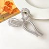 Ponytail Clip Bow Claw Clip Jelly Color Large Shark Clip Sweet Bow Hair Claw  Daily