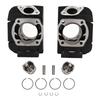 64mm Cylinder Piston Kit Aluminium Alloy 360?11311?00?00 Top End Repair Set for RD350 1973?1975