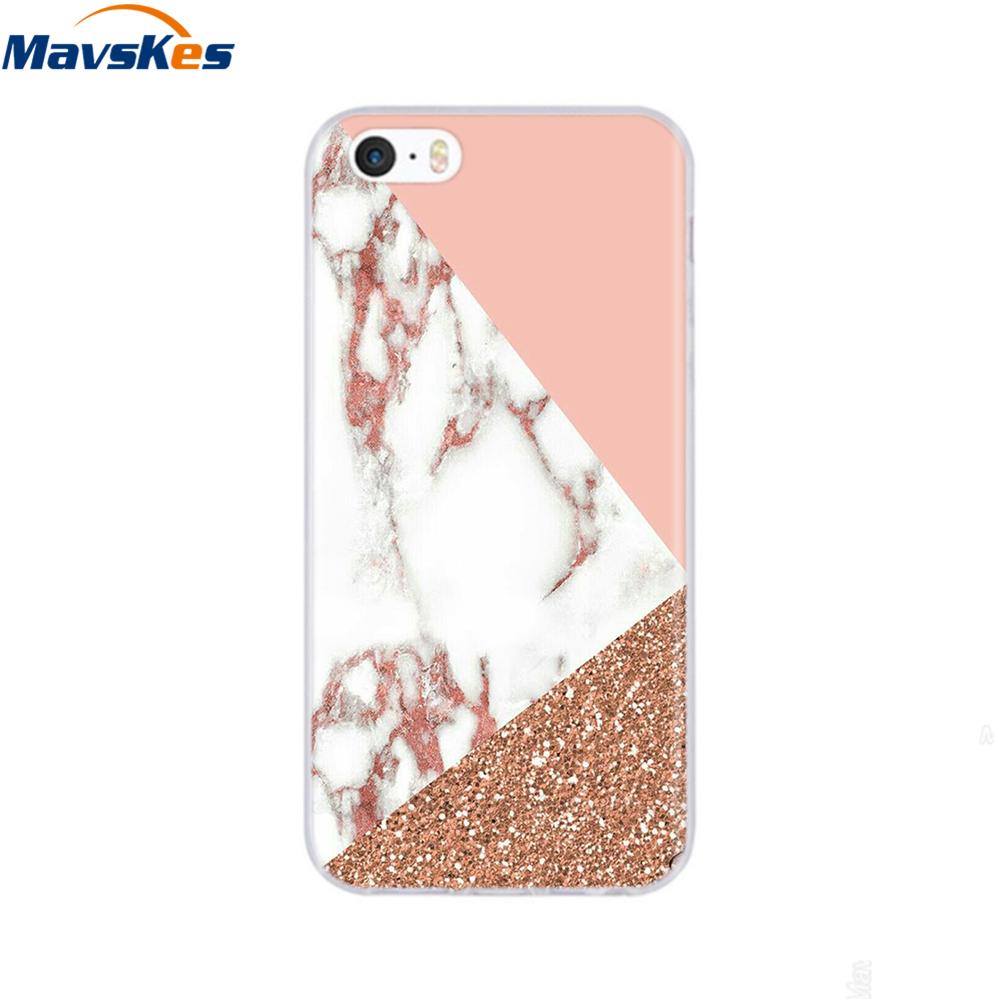 Мягкий чехол из ТПУ для iPhone 4 4s 5 5s SE 6 6s милый мультяшный кот цветок модный силиконовый чехол-бампер для телефона полная защита