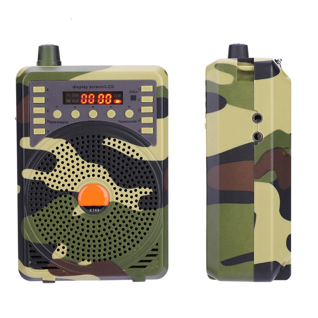 Portable Electronic Bird Caller Hunting Decoy Calls MP3 Speaker Remote Controller Kit