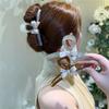 Gentle Temperament Bow Claw Clip Women Shark Clip Headwear Barrette Hair Accessories Korean Version Head Clip