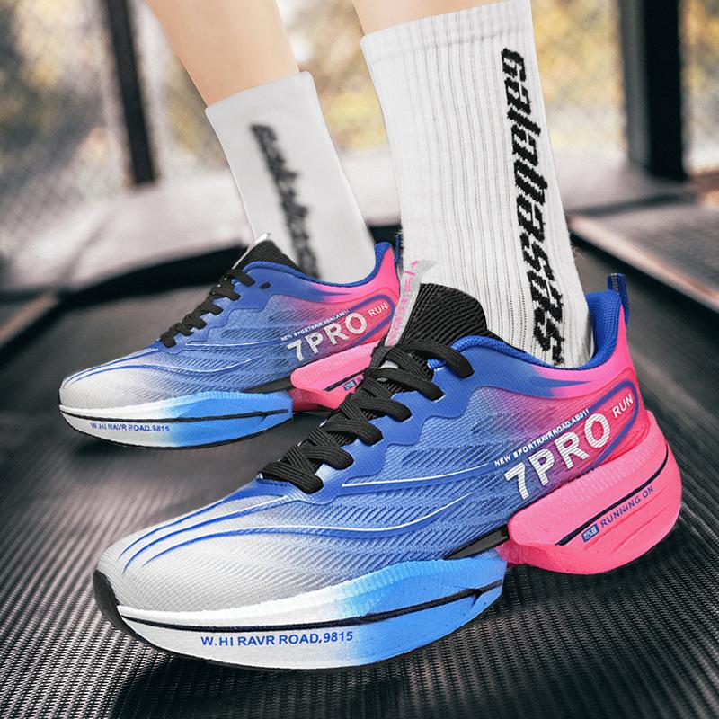 Кроссовки мужские спортивные Marathon Carbon Plate, повседневные, дышащие, легкие, женские, удобные, спортивные, нескользящие, для спортзала