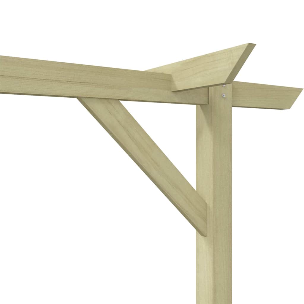 Garden Pergola 410 x 40 x 203 cm Wood