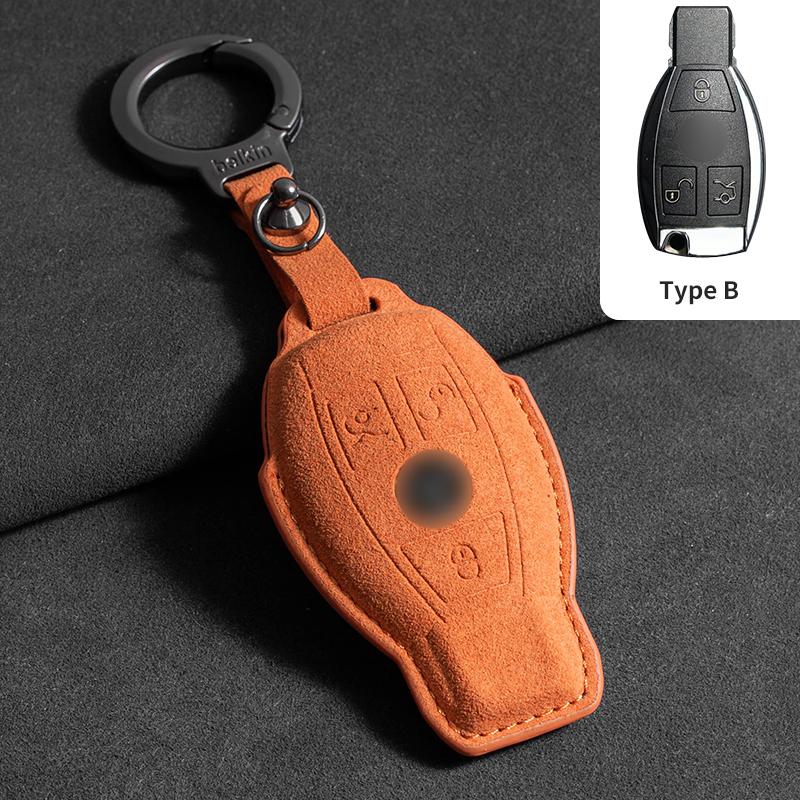 For Cross-border Markets Fits Benz C/E/S Class C260 E300 S350 GLC260 Factory in Stock Key Fob Cover for Mercedes-Benz
