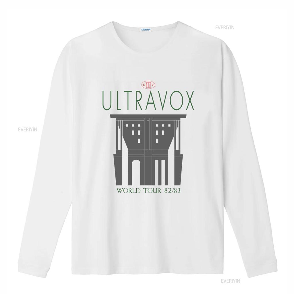 Vintage 1982 1983 Ultravox World Tour Concert T Shirt Heather Gray M L 80s New Wave Synthpop Band Merch vintage Washed homme