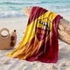 Пляжное полотенце на тему AS Roma Мягкое Быстрое?Сухое полотенце для летнего пляжного отдыха и плавания