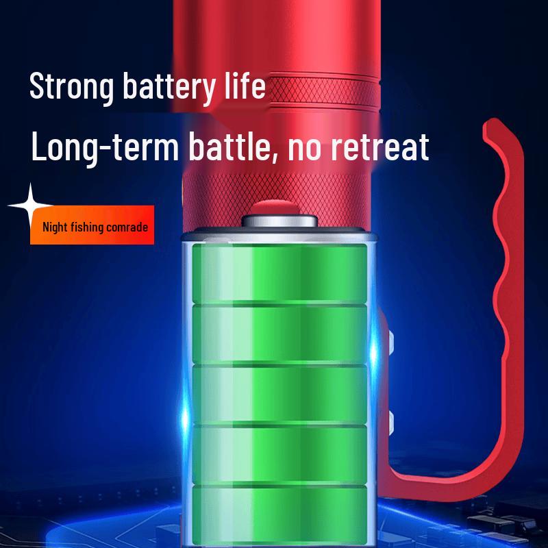 SupFire Перезаряжаемый светодиодный фонарь для ночной рыбалки GF30