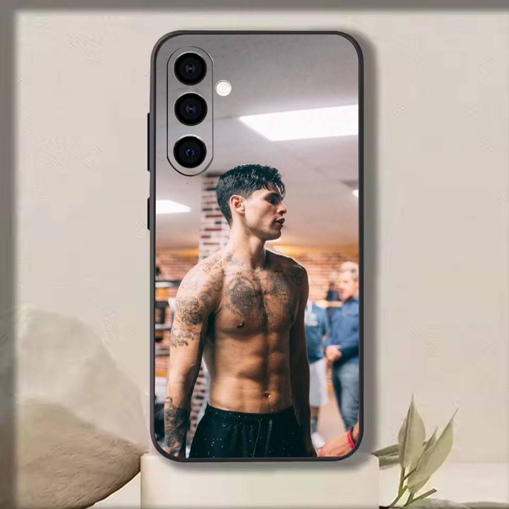 Райан Гарсия Чехол для телефона для Samsung Galaxy A73,A72,A71,A70,A53,A52,A51, Мягкий силиконовый черный чехол