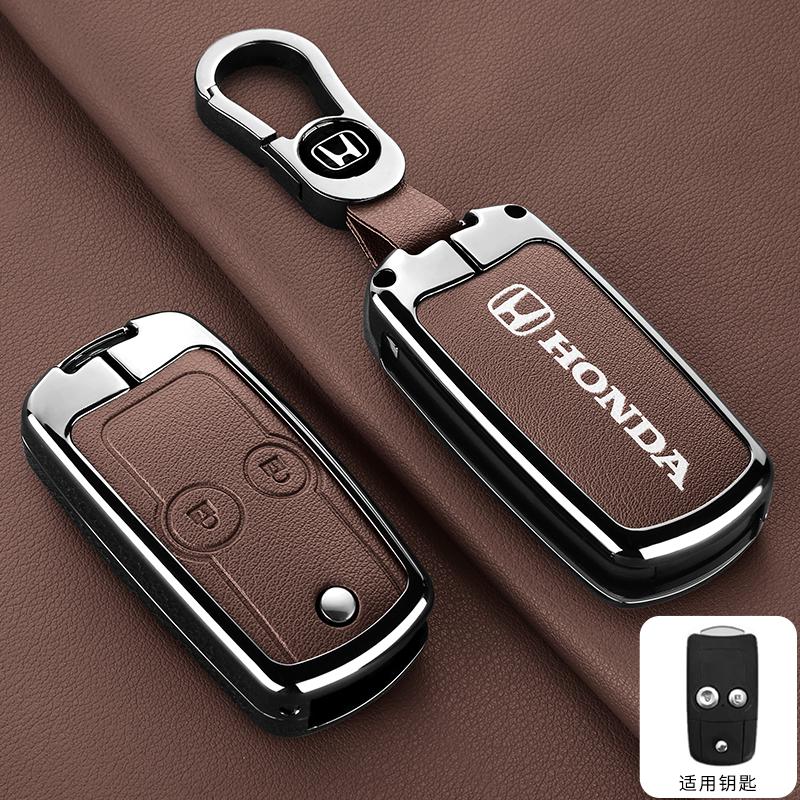 AAAKN1 Honda CRV Key Cover Old Model Suitable For Honda HRV Jazz Accord Pilot Acura Spirior Fit Odyssey CRV CR-V 2012 Key Holder Acces