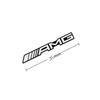 car audio decorate 3D Aluminum Badge Emblem Sticker For Mercedes Benz AMG GLE GLS CLS GLC CLA GLA GLB Accessories Car Styling
