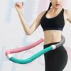Weighted Soft Spring Hoop Waist-Friendly Foldable Fitness Hoop Portable Home Gym Men Women Adults Body Waist Slimming Exercise Equipment