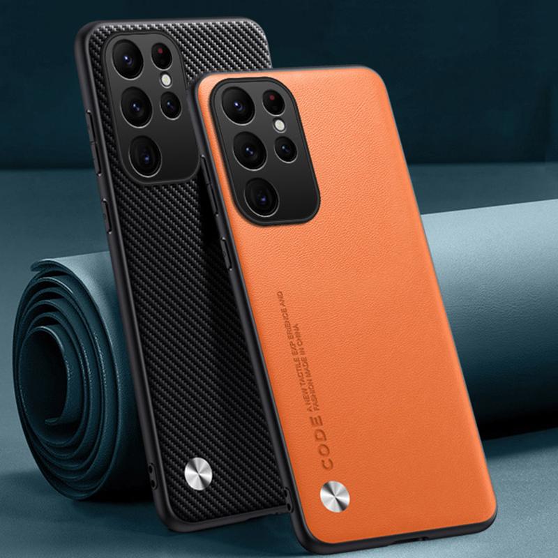 Роскошный чехол из искусственной кожи для Samsung Galaxy S25 Ultra, задняя крышка, матовый силиконовый защитный чехол для телефона для Samsung S25 Ultra 5G