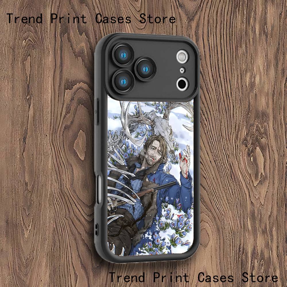 A-Arthur M-Morgan Phone Case For iPhone 17,16,15,14,13,12,11,Pro,Max,Plus,X,XS,SE4,E,Mini Black Thickened border Case