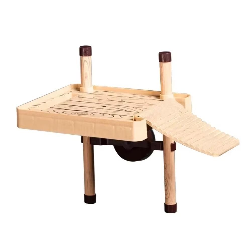 DIY Tortoise Basking Platform Plastic Fish Tank Ornaments Turtle Platform Brazilian Water Turtle