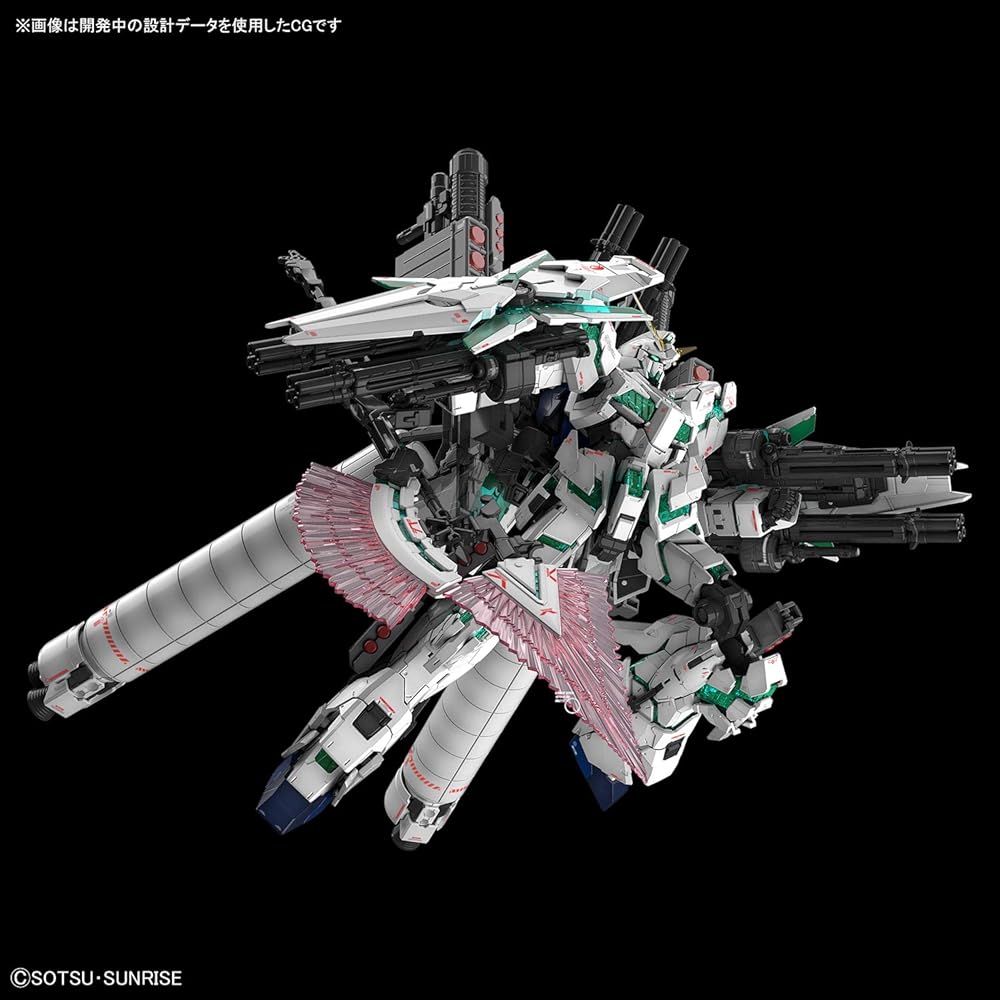 Bandai Spirits RG Мобильный доспех Гандам UC Полностью бронированный Юникорн Гандам Масштаб 1/144 Пластиковая модель с цветовой кодировкой Наборы для сборки Для детей от 3 лет