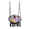 Swing Chair Hammock Hanging Chair Macrame Hanging Chair for Adults and Children Indoor and Outdoor Balcony Parent and Child Load Capacity 100kg